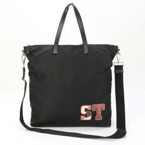 Prada Tessuto Saffiano tote bag triangle logo crossbody